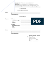 Template Surat Tugas Opd - PLH