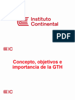 Tema 2. Concepto Objetivos de La GTH