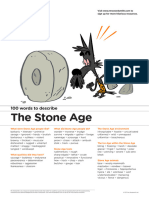 The Stone Age: 100 Words To Describe