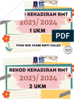 Rekod Kehadiran RMT 20232024