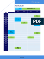 Primary Stage 6 Timetable BI-1