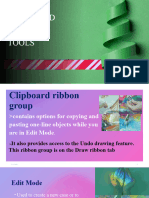 Clipboard and Image Ribbon Tools