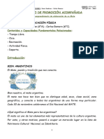 Proyecto de Promoción Acompañada - EDUCACIÓN FÍSICA - 6°A y 6°C - IPETyM 101 - 2023