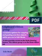 CLIPBOARD and IMAGE RIBBON TOOLS