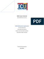 ATAR Mathematics Applications Revision Booklet 2022