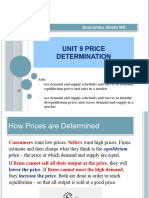 Chapter 9 Price Determination