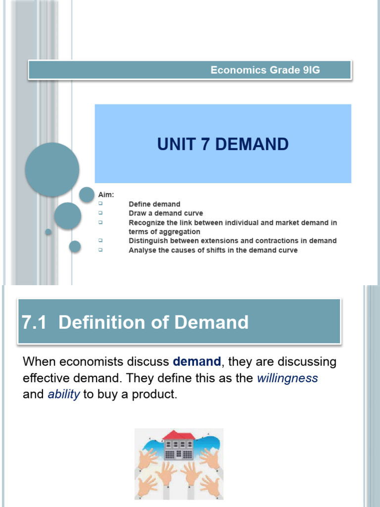 Chapter 7 Demand | PDF | Finance & Money Management