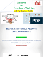 Labelling Compliance Workshop PM & Region Wise Labelling Routine s9 - Textile S9 v3.2
