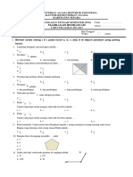 Soal PTS MTK Kls 3