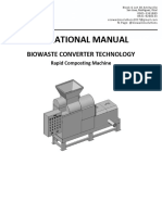Rapid Composting Machine Manual