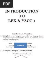 Lex and Yacc Introduction