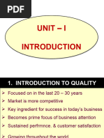 Unit I