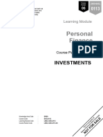 2022 Personal Finance - Investments CP 6 & 7