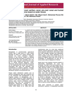 Evaluation of Improved Earthen Canal, Pre-Cast Canal and Buried