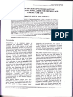 Evaluation of Ground Water Quality of Chapainawabgonj, Bangladesh For Drinktng and