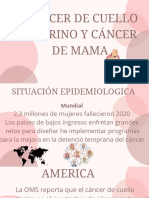 Cáncer de Mama y Cuello Uterino