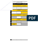 8th Semester Old Campus Time Table Spring 2024