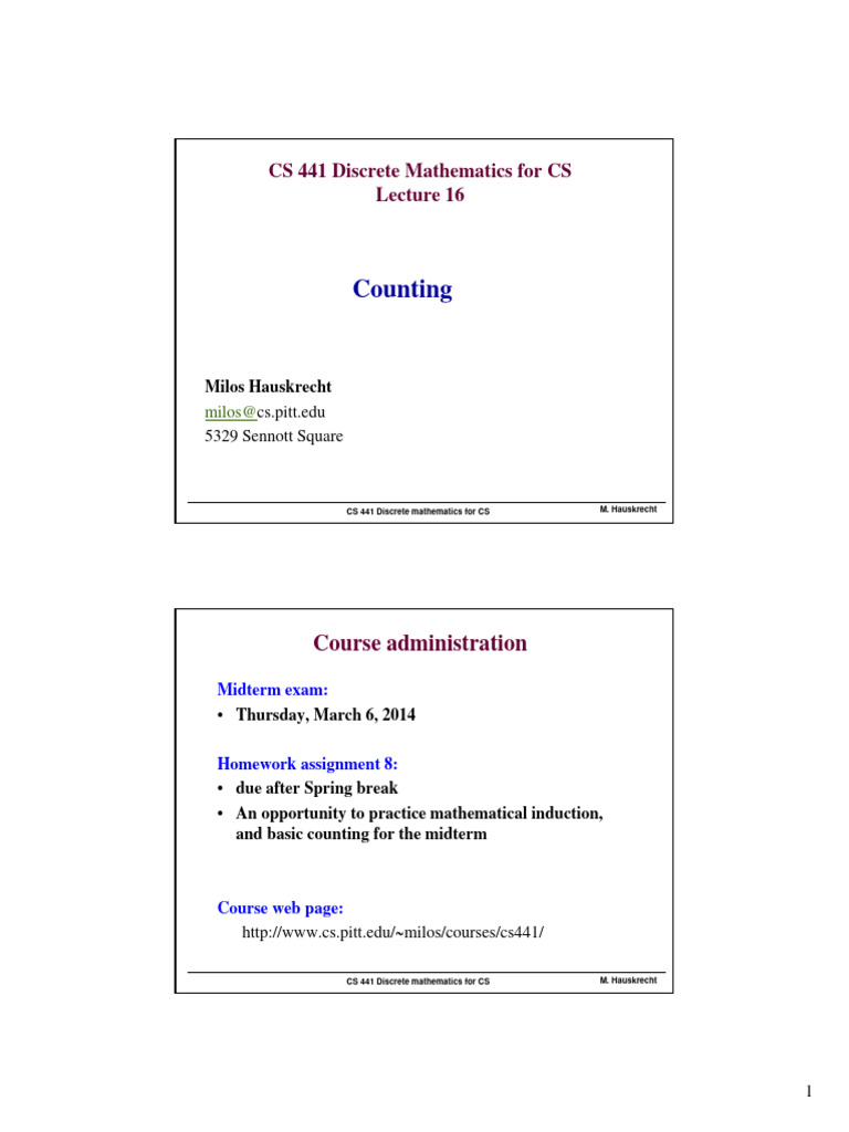 Class 16 | PDF | Password | Mathematical Proof