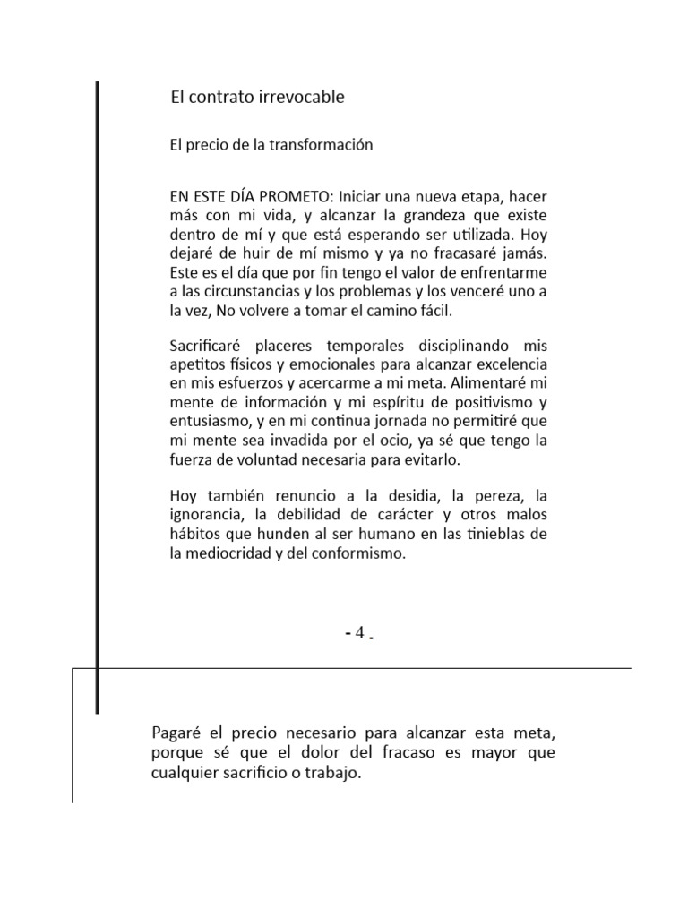 Contrato Irrevocable | PDF