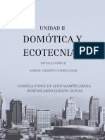 Domótica y Ecotecnias Daniela Ponce René Lozano
