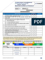 Ten Question For Safe Lift-Checklist