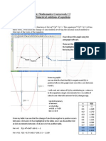 A2 Mathematics Course Work C3 Finle