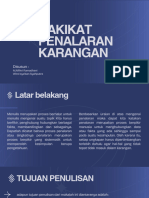 Presentasi: Hakikat Penalaran Karangan