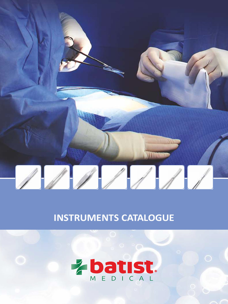 Sterile Disposable Surgical Instruments Catalog | PDF | Sterilization ...