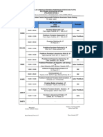 Jadwal Kuliah BP.2022