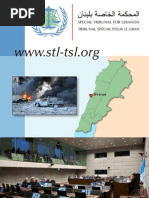 Download Special Tribunal for Lebanon Brochure A5 - English by Special Tribunal for Lebanon SN71265767 doc pdf