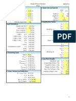 Wood - Flexural Design - CSA O.86