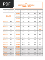 Chirec Lunch Schedule Overview | PDF