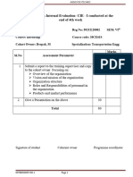 Continuous Internal Evaluation-1