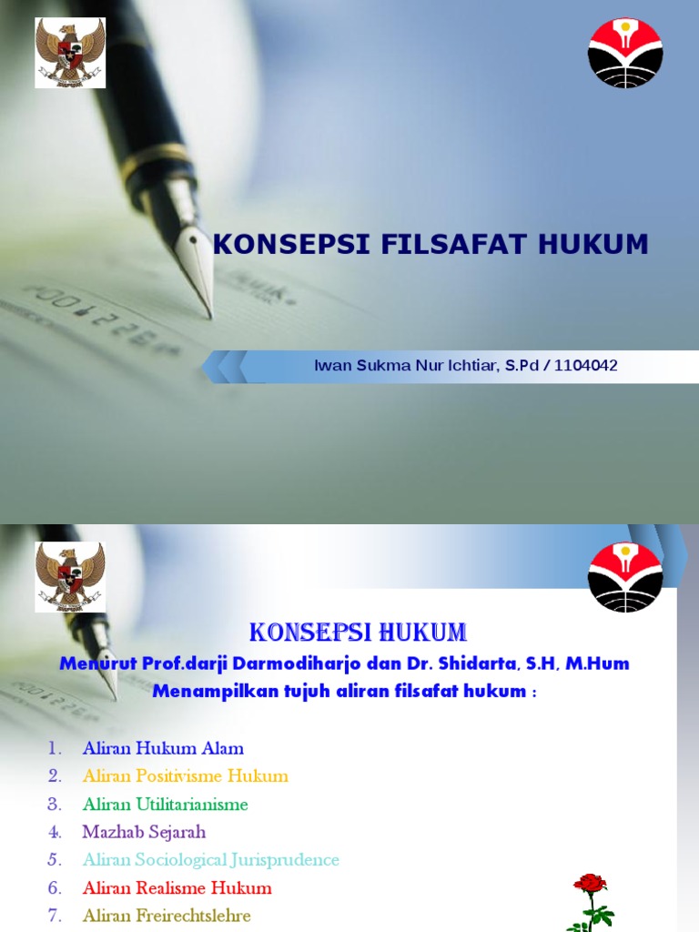KOnsepsi Filsafat Hukum