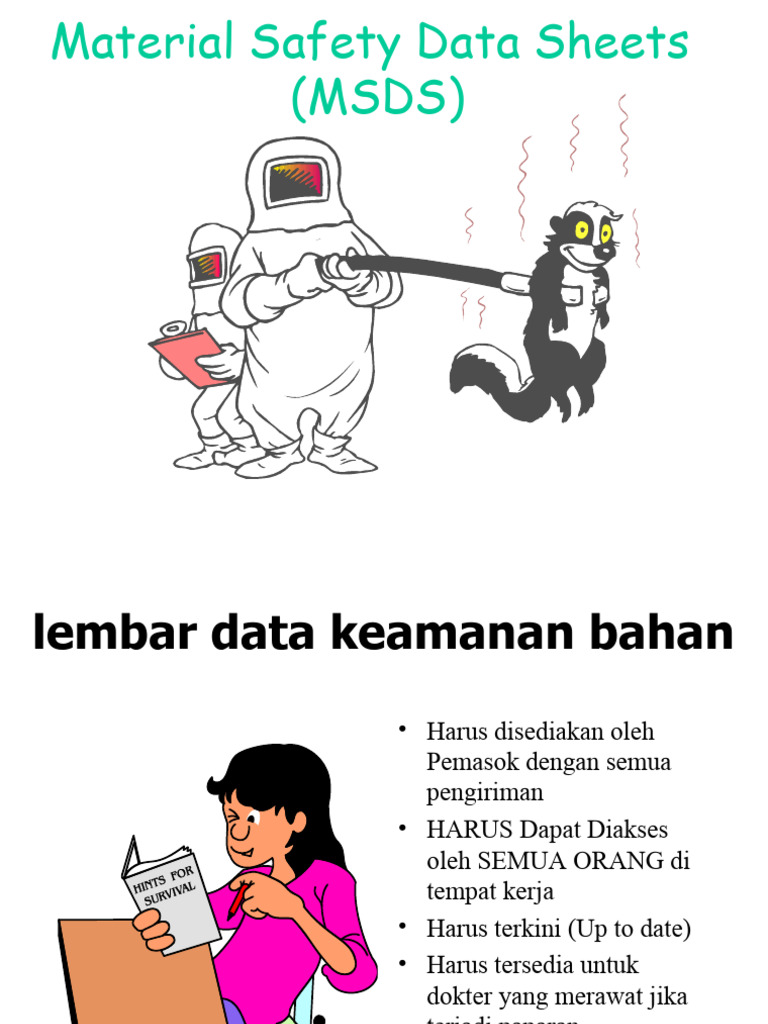 Panduan Lengkap MSDS dan Keamanannya | PDF