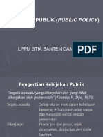 Kebijakan Publik