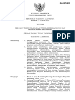 BD. 318 Perwali No.11 Th.202 Pedoman Teknis Pelaksanaan Program Pembangunan Dan Pemberdayaan Masyarakat