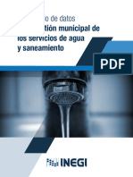 Diccionario de Datos - Agua y Saneamiento