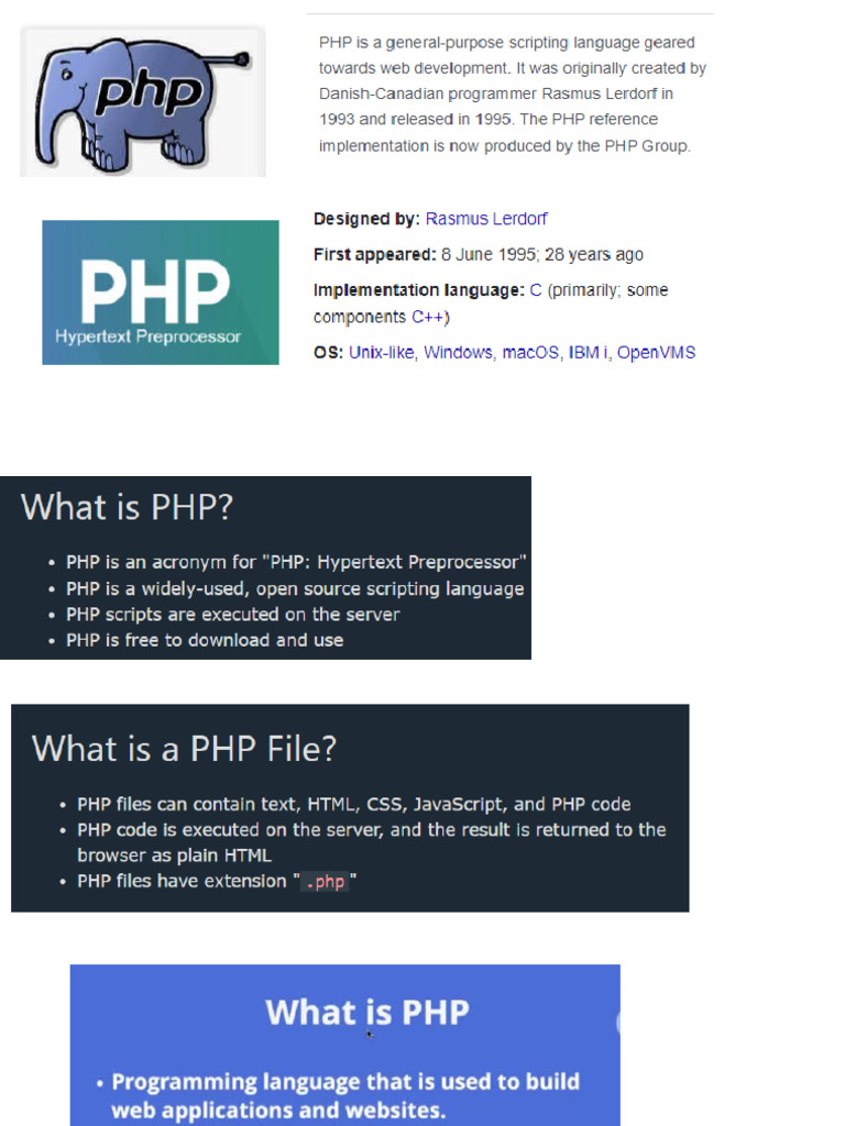 Php learning pdf