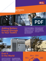 Enel X Battery Energy Storage Solutions Brochure