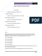 CAPITAL BUDGETING 2 - Metode - Koms