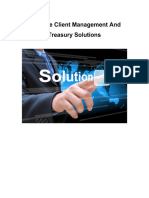 Effective Client Management and Treasury Solutions