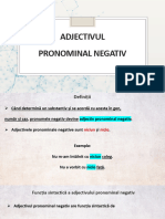 R080416 - 3 - Adjectivul Pronominal Negativ - Clasa A VII-a
