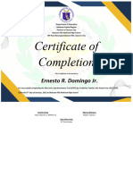 ESAT Certificate