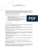 4,4 - Título III, 4 - Reglamentación de Retiros