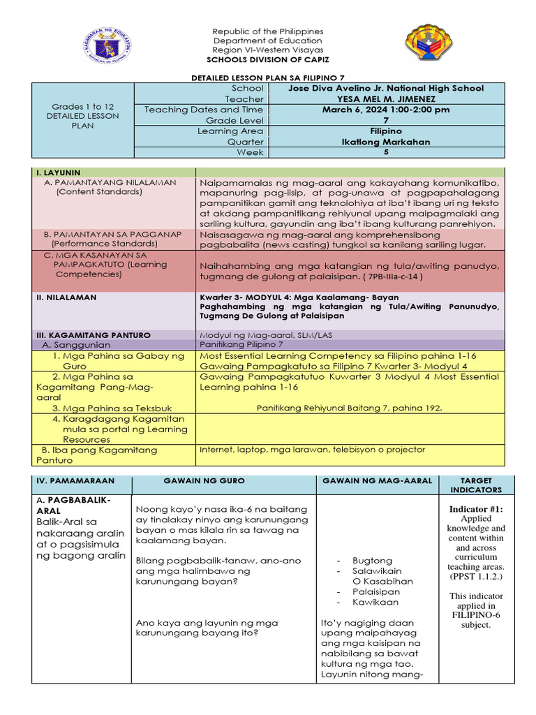 Cot QTR 3 Fil.7 Final | PDF