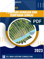 Laporan Akhir Penataan Kawasan Sempadan Sungai 2023