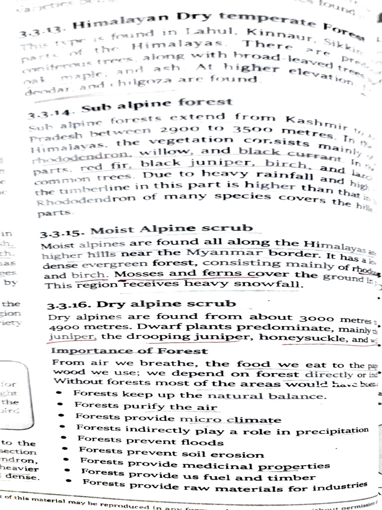 Moist Alpine Scrub | PDF | Forests | Nature