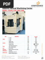 Makino s33 Apc Double Pallet VMC Machine Yom 2005 2004