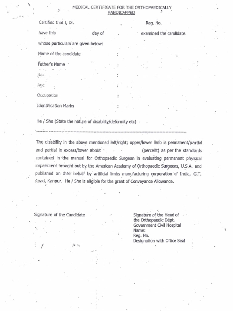 medical-certificate-for-orthopaedically-handicapped-pdf